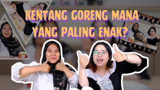 Adu Rasa Kentang Goreng Pinggir Jalan Pengganti McDald [upl. by Arayt]