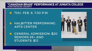 Canadian Brass set to perform at Juniata College [upl. by Hanan536]