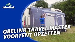 Obelink Travel Master Voortent Opzetten  Instructievideo Obelink [upl. by Powell]