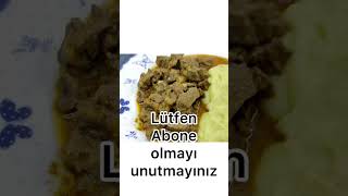 Patates püreli Et sote shorts tiktok tiktokvideo shortsvideo yemektarifi yemektarifleri kolay [upl. by Akired918]