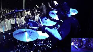 FIT FOR AN AUTOPSYHellionsJosean Orta Live in Czech Republic 2023 Drum Cam [upl. by Enneirdna]