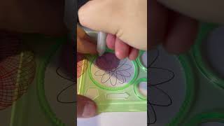 What does this pattern resemble Magic Ruler Small ruler big wisdom shorts spirograph [upl. by Roshan]