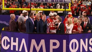 SUPERBOWL LVIII 49ers vs Chiefs  Last Play of OT Celebration and Lombardi trophy presentation [upl. by Weidar]