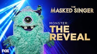 The Monster Is Revealed  Season 1 Ep 10  THE MASKED SINGER [upl. by Amil673]