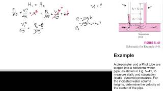 Week 10  Topic 3  Flow Measurement Calculation Pitot Tube 1 [upl. by Caines]