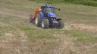 New Holland 8970A amp Big Baler Gallignani Hydroplus 712 [upl. by Mehsah548]