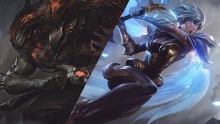 Dawnbringer Riven amp Nightbringer Yasuo Pentakill 1v5 and best montage Lol [upl. by Dunlavy]