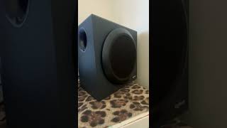 LTE BASS BOOSTED Logitech Z333￼ [upl. by Amirak]