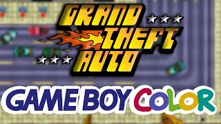 Revisiting The First GTA On The Game Boy Color GBC [upl. by Omsare380]