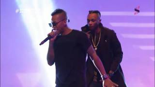 TEKNO PERFORMING DIANA AND NATIONAL ANTHEM  PANA AT SOUNDCITY MVP AWARDS FESTIVAL [upl. by Ayekahs]