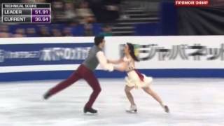 Anna Cappellini amp Luca Lanotte  2014 World Championships  FD [upl. by Ardnuaet]