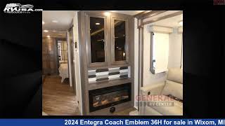 Phenomenal 2024 Entegra Coach Emblem Class A RV For Sale in Wixom MI  RVUSAcom [upl. by Ninehc160]