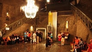 Poland  Wieliczka Salt Mine [upl. by Roleat]