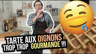 Tarte aux Oignons TROP TROP GOURMANDE   Les Apprentis Chefs [upl. by Scrogan]