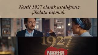 Nestlé 1927 ustaişi Çikolata 👌 [upl. by Adnahsat]