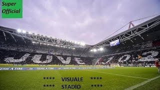 VISUALE JUVENTUS TRIBUNA EST SETTORE 218 FILA 14 POSTO 9 JUVE [upl. by Hughes]