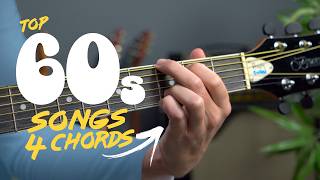 Top 10 songs of the 60s  JUST 4 CHORDS [upl. by Borlow]