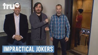 Impractical Jokers  Elevator To Hell Punishment  truTV [upl. by Afirahs830]