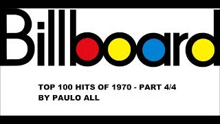 BILLBOARD  TOP 100 HITS OF 1970  PART 44 [upl. by Abrahamsen]