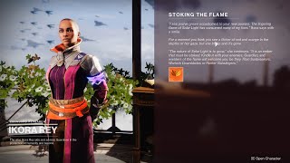 Destiny 2  Epic Games  Warlock  Quest Stoking The Flame [upl. by Inness593]