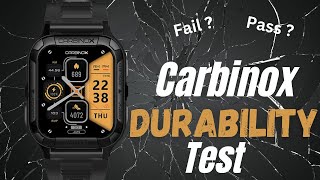 I Threw This SMART WATCH Off A Mountain Carbinox Vesta Strength Testing [upl. by Joerg]