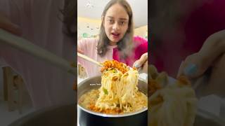 INDIA KA KOREAN NOODLES🍜😁koreannoodles [upl. by Anelhtac39]