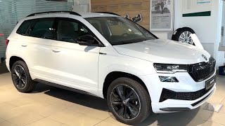 Walkaround The NEW 2024 Skoda Karoq 4x4 sportline Interior Exterior [upl. by Demb]