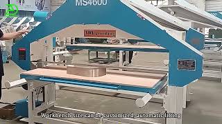 Wide belt grinder stainless steel sander sanding machine metal box polishing machine [upl. by Eldnik]