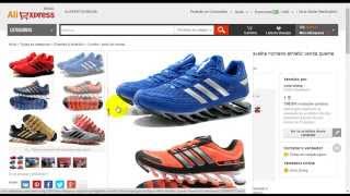 Como Comprar Tênis Adidas SpringBlade Barato [upl. by Niltiac]