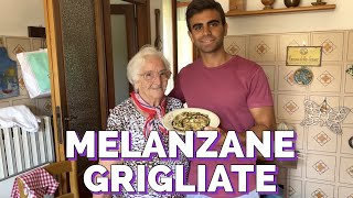 La RICETTA delle MELANZANE GRIGLIATE della NONNA [upl. by Nahtam]