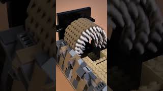 The LEGO Sandworm is hungry… lego legomoc dune [upl. by Nolur]