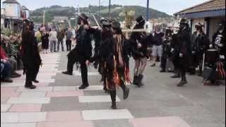 Beltane Border Morris Dancing The BELTANE FIRE DANCE [upl. by Bettencourt]