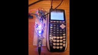 DotStar LEDs run from a calculator [upl. by Arsi119]