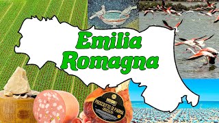 🧀🦩 LEMILIA ROMAGNA  Le Regioni dItalia Geografia 📚🌍 [upl. by Fechter]