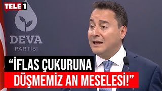 Babacan endişeliyim diyerek kamera karşısına geçti [upl. by Morra982]