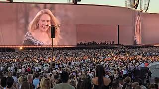 Adele  Hello Live concert in Munich 10 August 2024 4K [upl. by Jenilee]