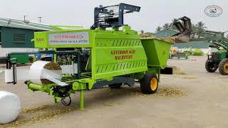 Fully Automated Silage Baler  Innovative silage baler  2226 [upl. by Arriek]