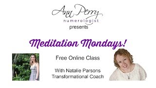 Meditation Mondays Free Online Classes [upl. by Dorkus874]