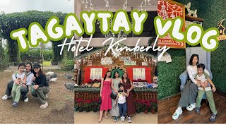 KIMBERLY HOTEL TAGAYTAY VLOG [upl. by Berton78]