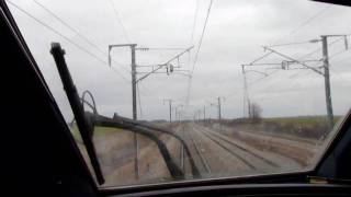 Vitesse Limiteen cabineTGV Atlantique Part 3  The Train Trip Part9 [upl. by Navonod619]