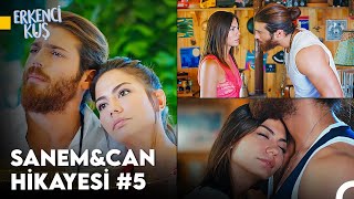 Erkenci Kuş 5 Bölüm Sanem❤Can Tüm Sahneleri [upl. by Raval]