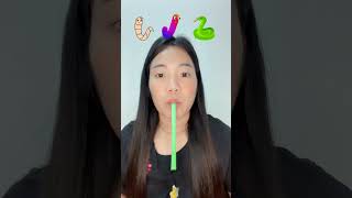 Eating Emoticon in Order food shortvideo shorts asmr [upl. by Latreece]