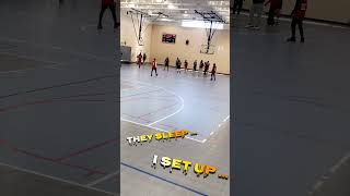 They sleep I setup high clutch IQ basketball viral hoop subscribe [upl. by Kcirdde365]