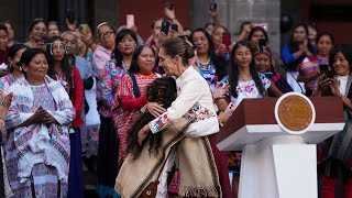 Original Encuentro de arte textil mexicano en Palacio Nacional [upl. by Winna]