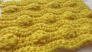 Crochet with eliZZZa  Crochet stitch quotPebblesquot [upl. by Harvey]