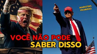 TRUMP O MARKETING OCULTO DA CAMPANHA [upl. by Nellda]