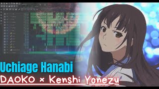 『Uchiage Hanabi』 DAOKO × Kenshi Yonezu Instrumental Cover [upl. by Berke]