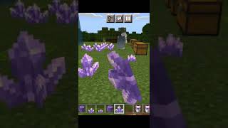 Minecraft  Amethyst Crystal Garden [upl. by Dnesnwot]