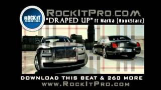 Hot Rap Beat With Hook ft MARKA  Draped Up RockItProcom [upl. by Airamanna734]