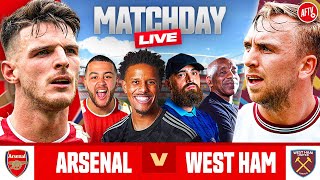 Arsenal 02 West Ham  Match Day Live  Premier League [upl. by Vin464]